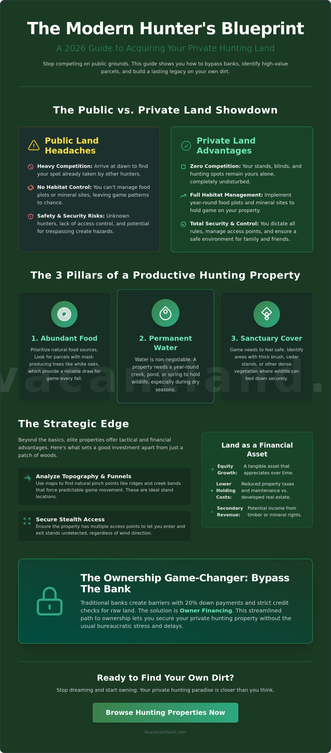 Hunting Property for Sale: The 2026 Guide to Buying Your Own Land