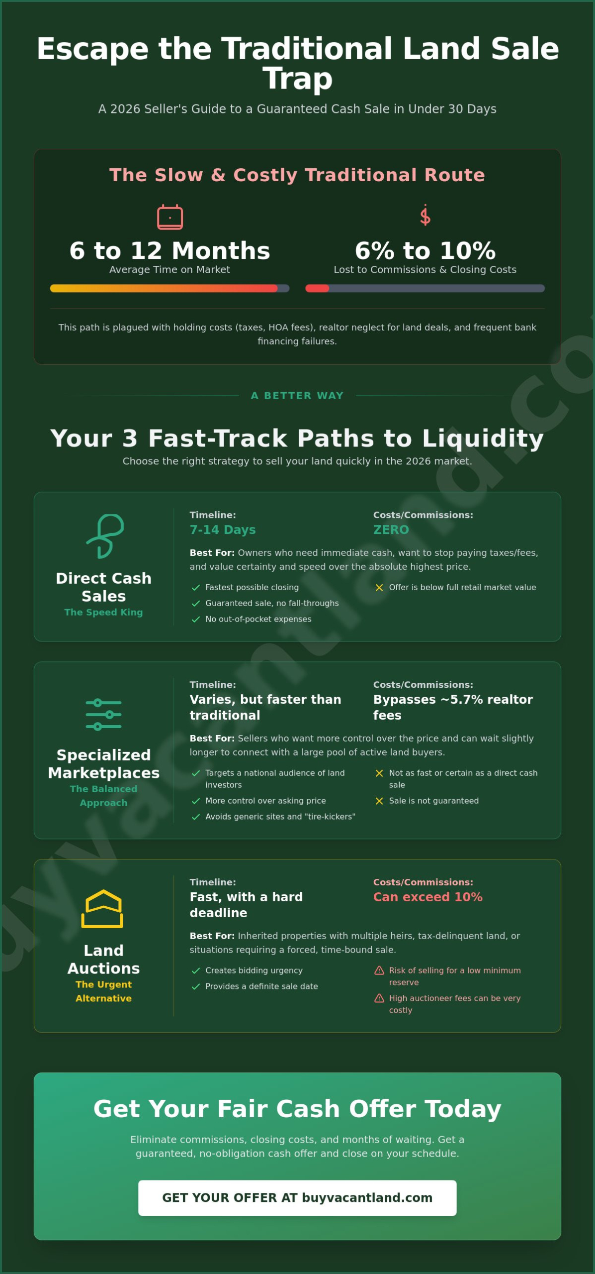 Sell Land Quickly: The Ultimate 2026 Guide to Fast Cash Sales