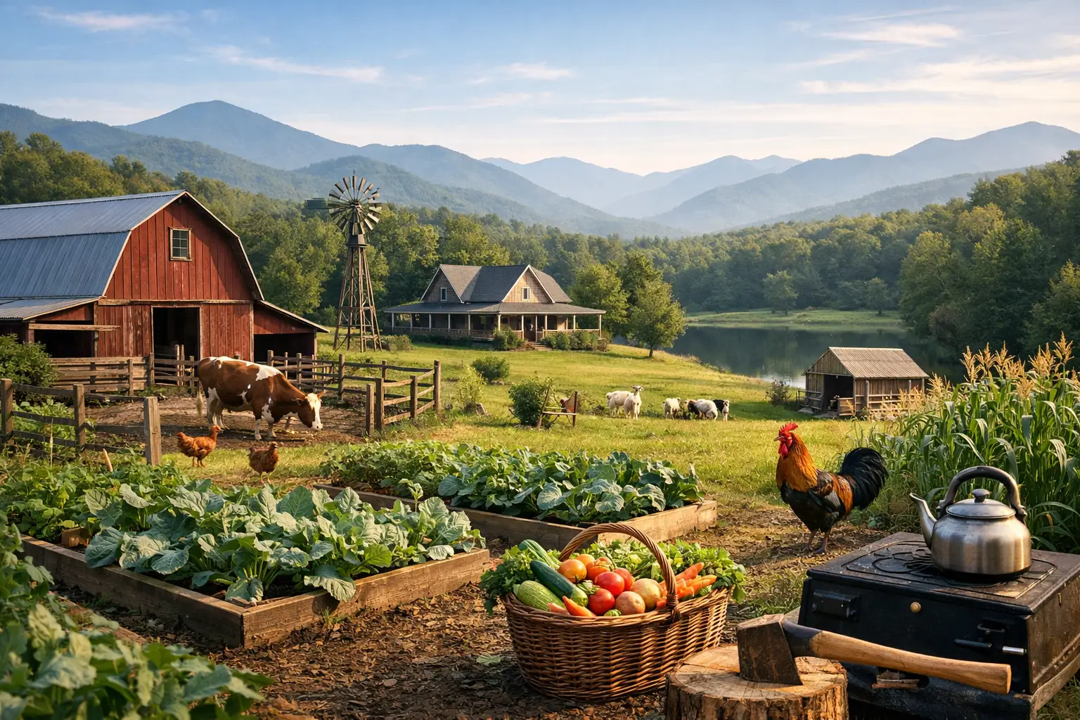 10 Top States for Homesteading