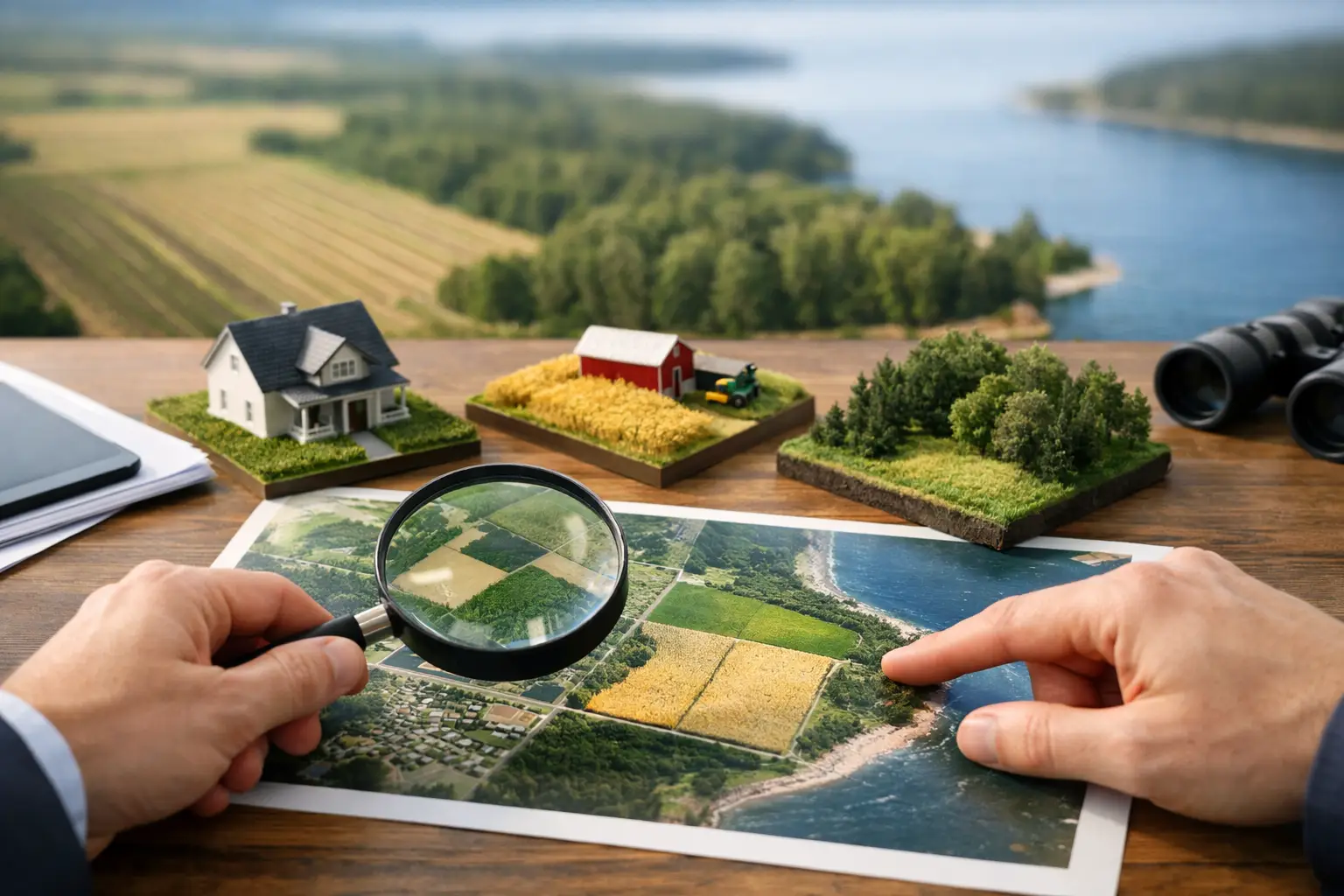 How to Find Land by Parcel Type