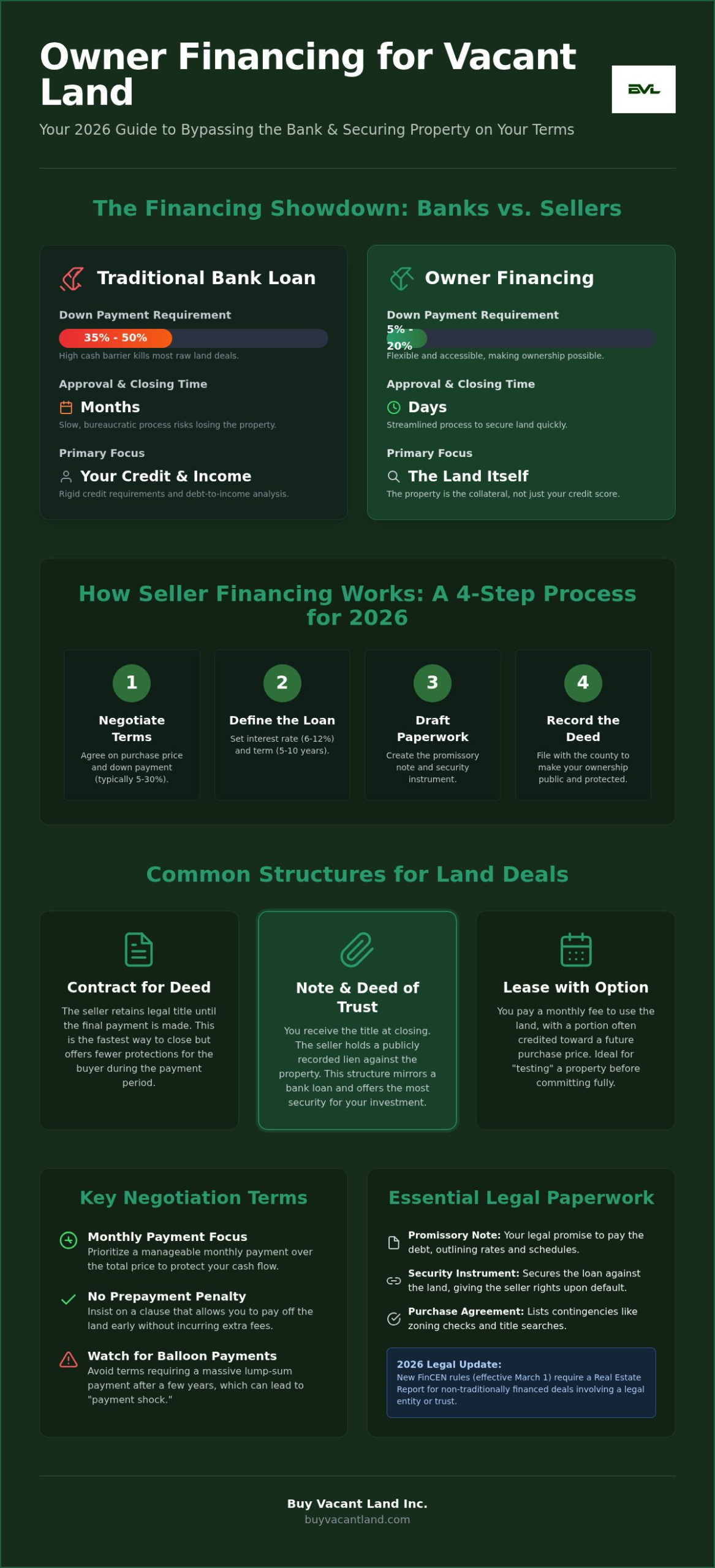 Owner Financing Land Pros and Cons: The Complete 2026 Guide