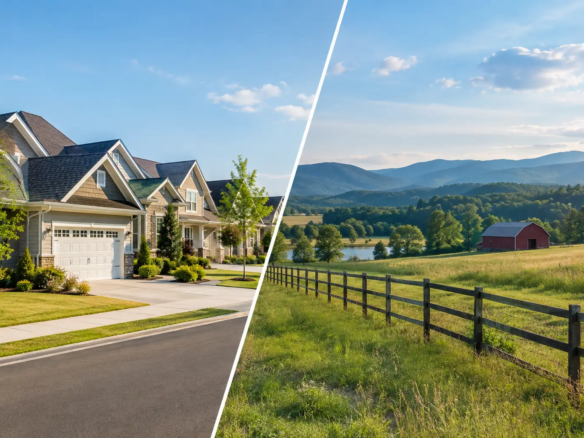 Residential Lots vs Rural Acreage: What Fits?