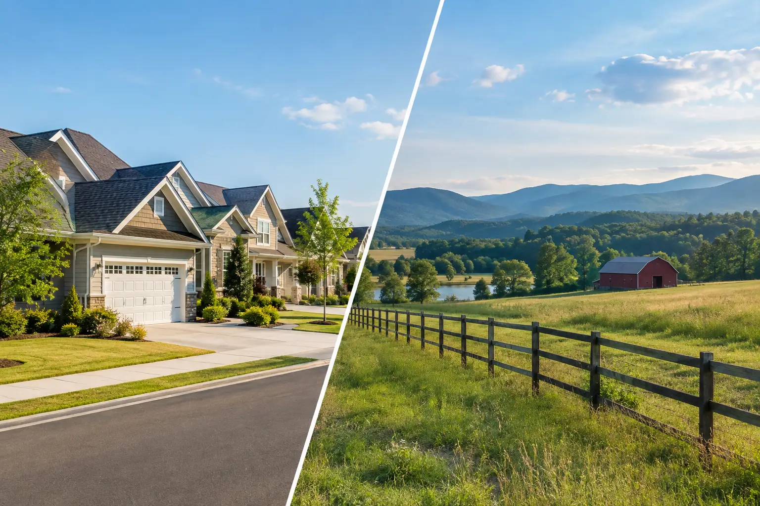 Residential Lots vs Rural Acreage: What Fits?